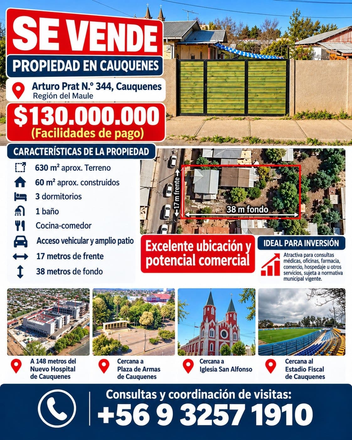 Terreno en Cauquenes