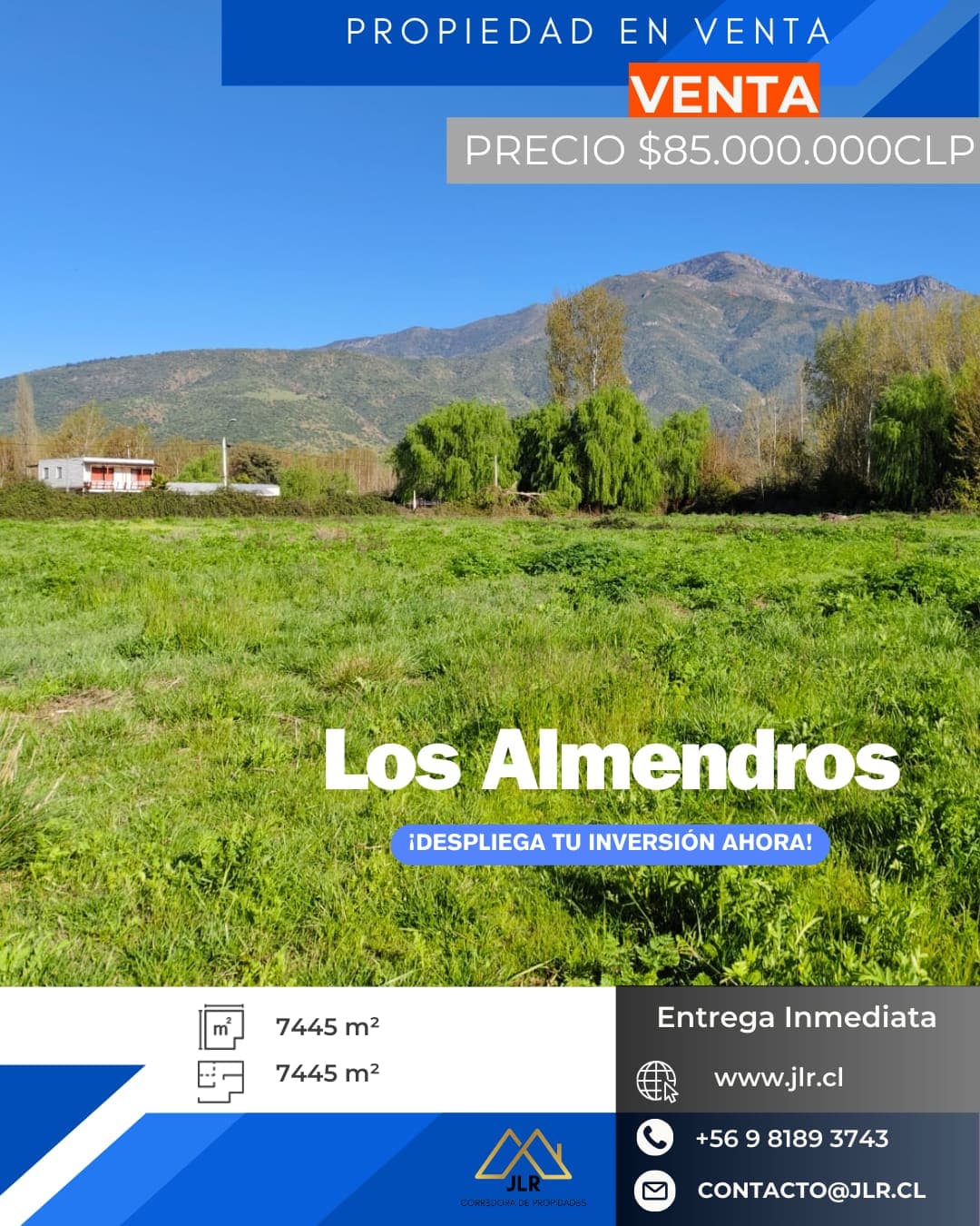 Terreno en Coltauco