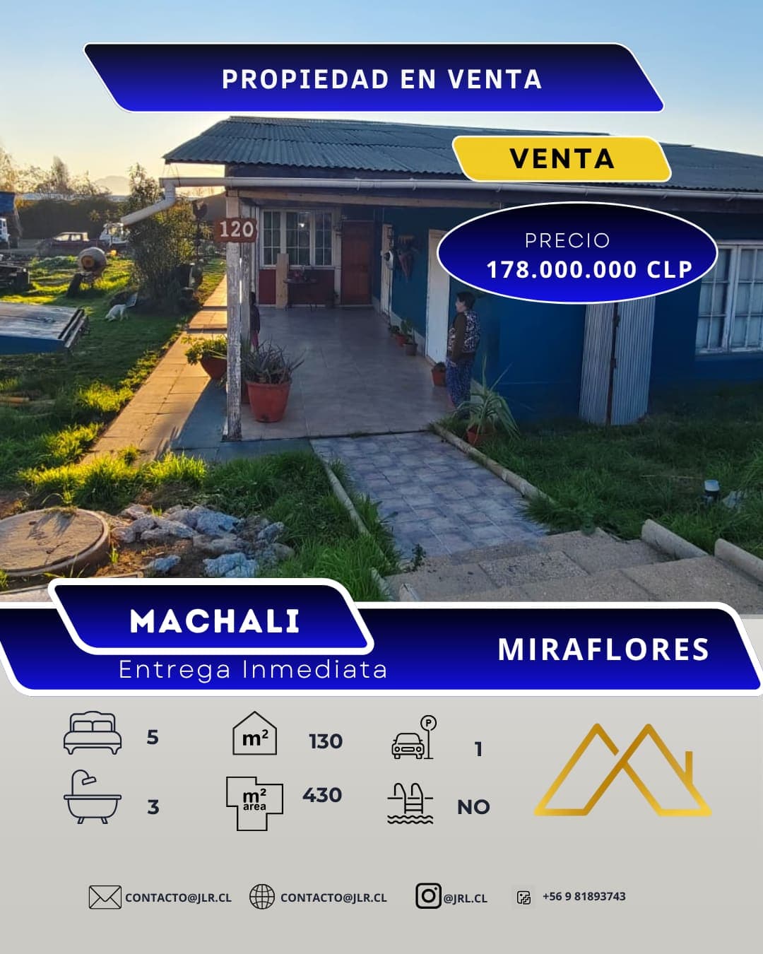 Casa en Machalí
