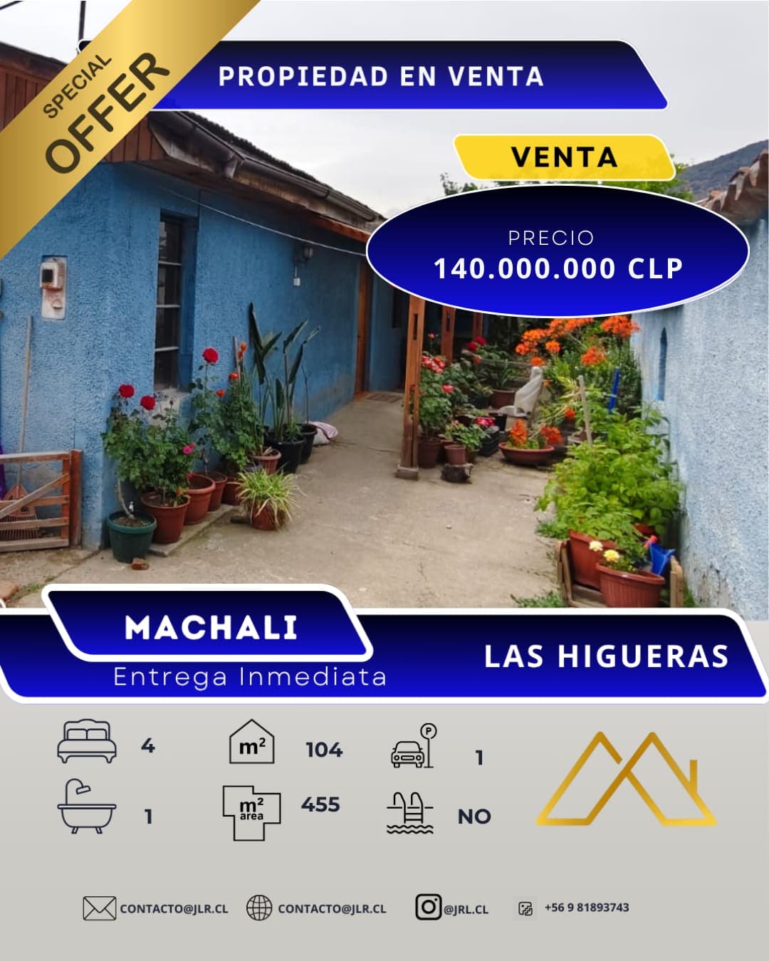 Casa en Machalí