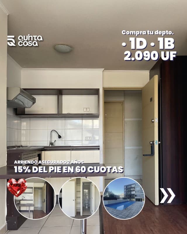 Departamento en venta, Santiago