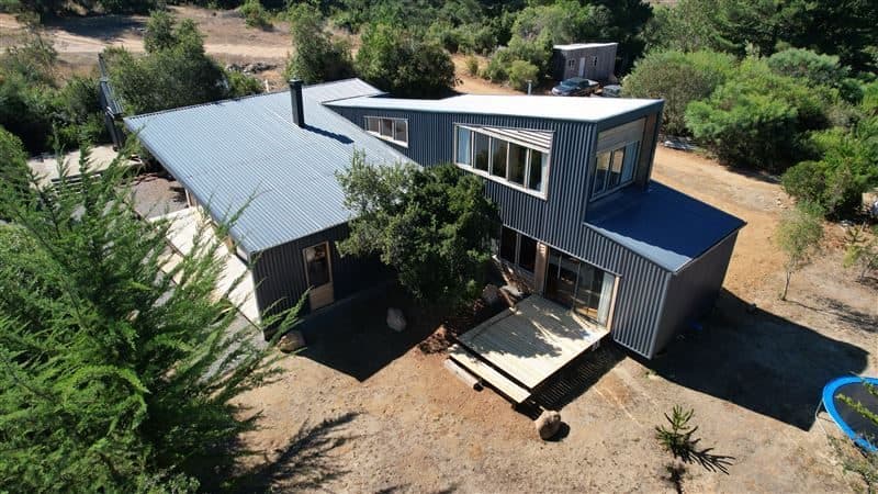 Casa en Navidad