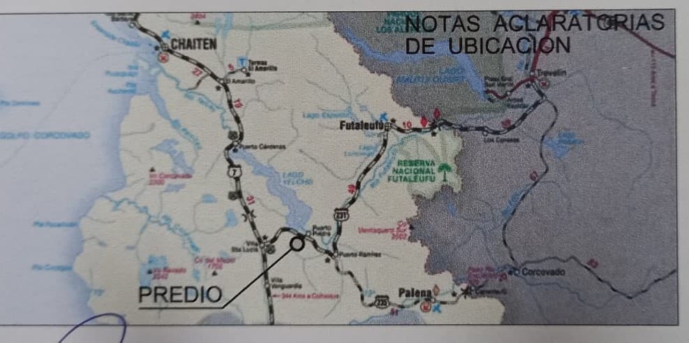 Parcela en venta, Palena