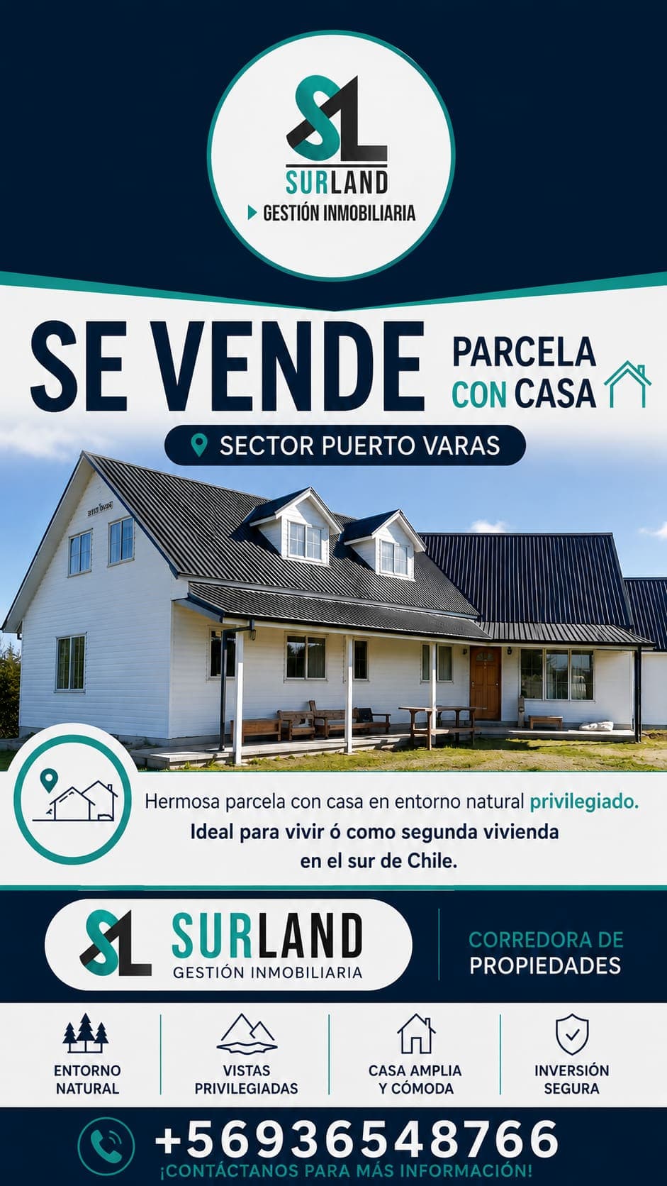 Casa en venta, Puerto Varas