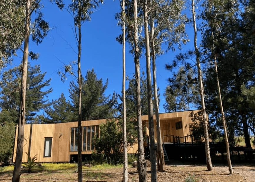 Casa en Navidad