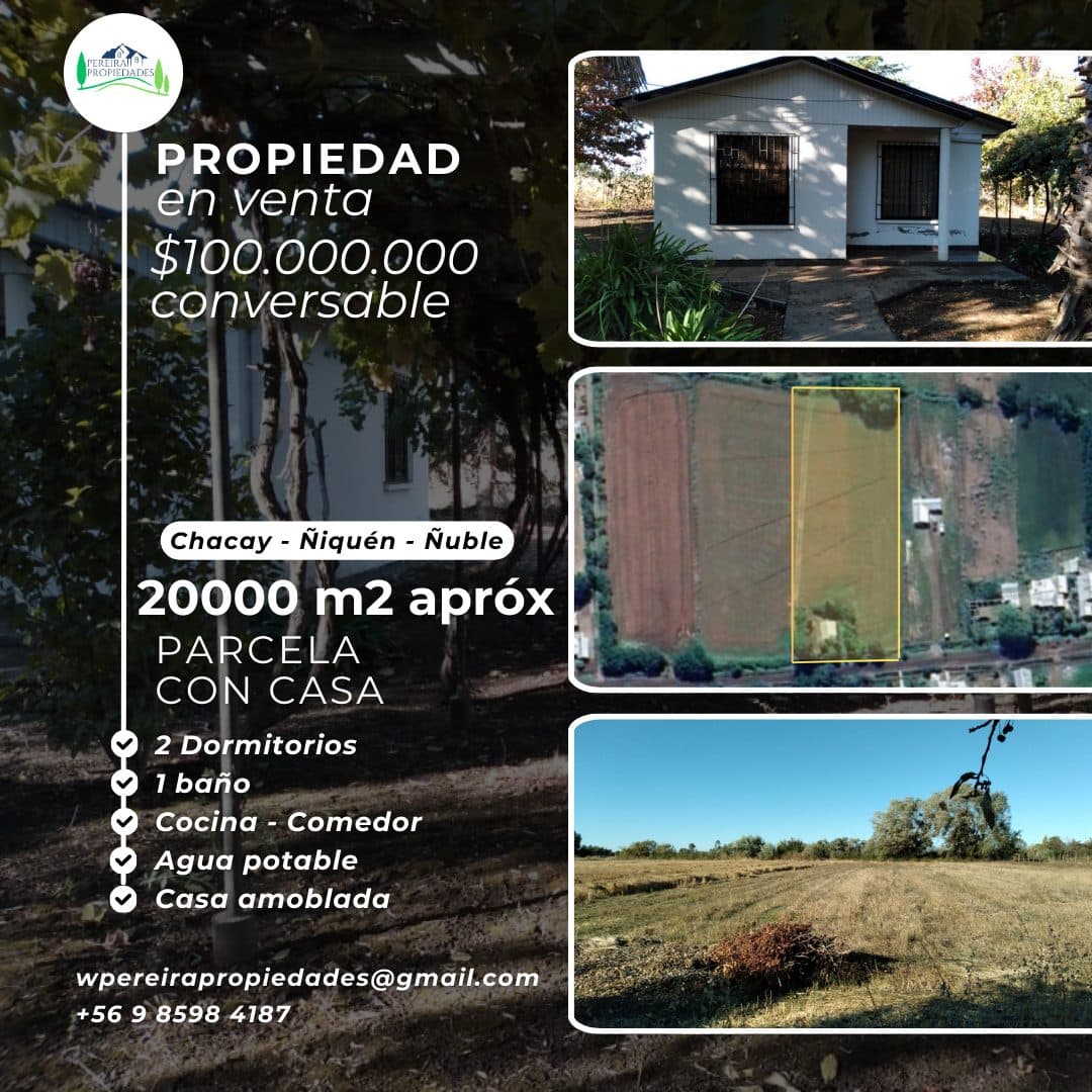Parcela en venta, Ñiquén