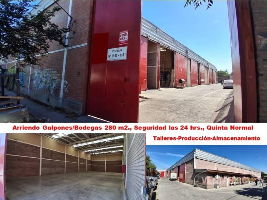 Bodega en Quinta Normal