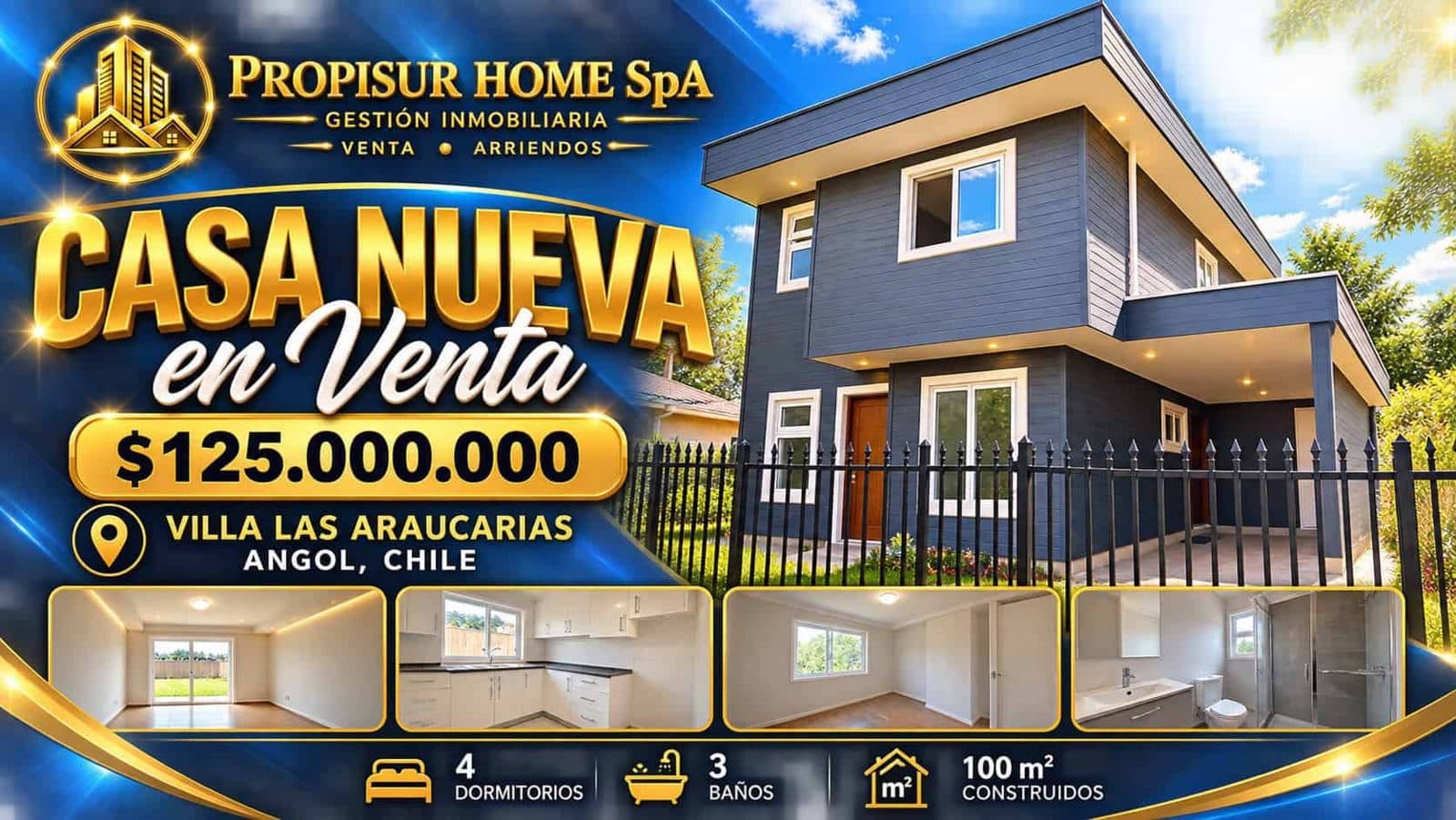 Casa en Angol