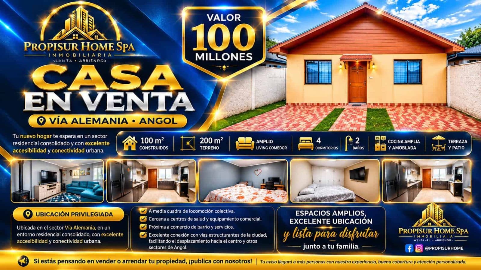 Casa en Angol