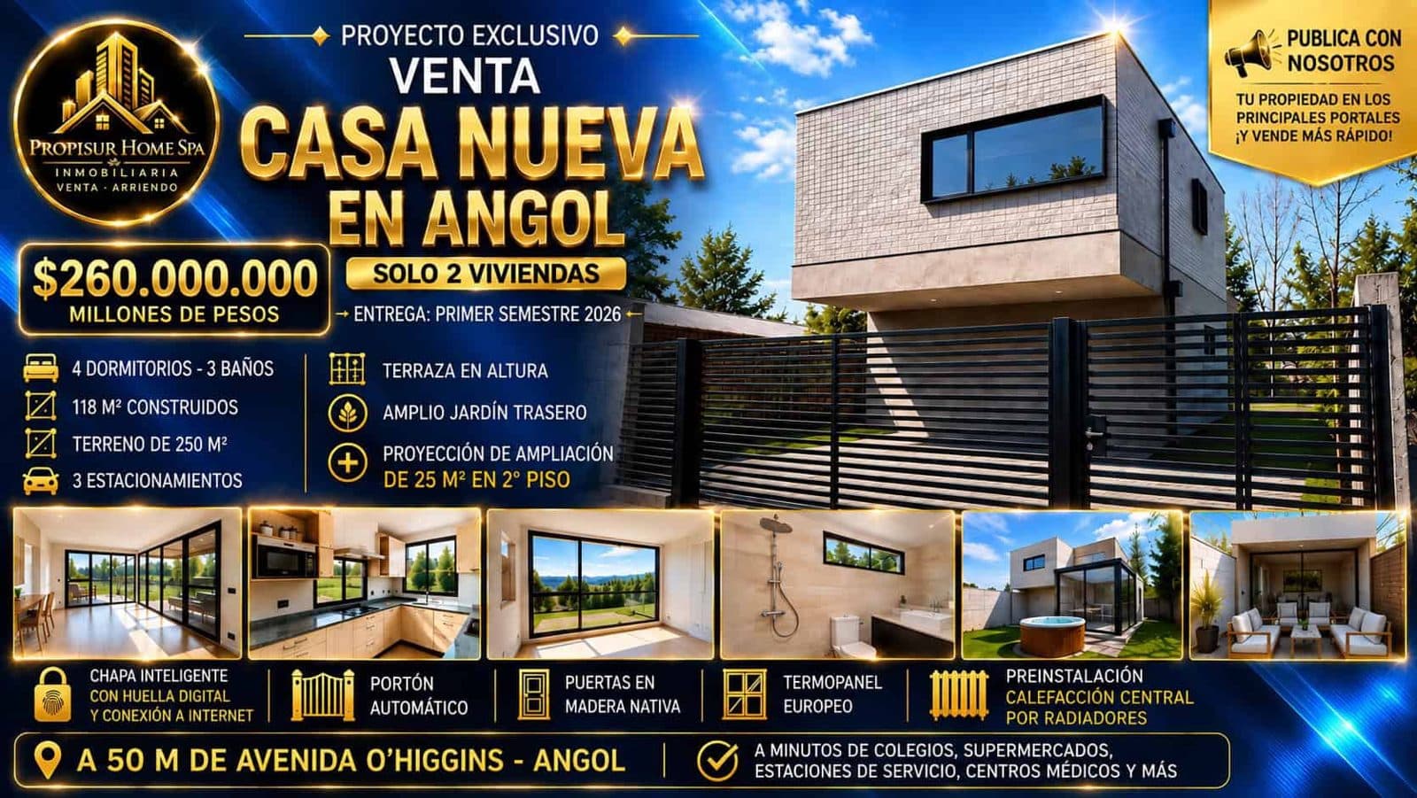 Casa en Angol