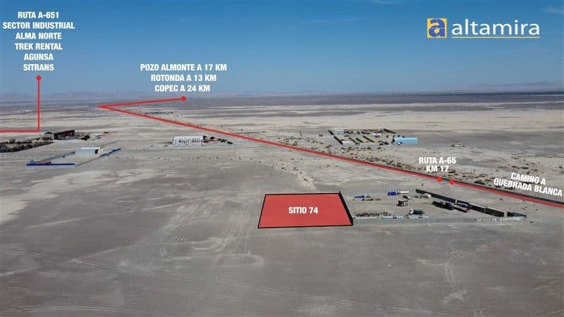 Terreno en Pozo Almonte